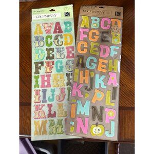 K&Company  Alphabet Stickers